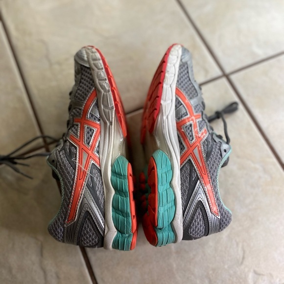 Asics Gel flux 2 womans running shoes t568n - Picture 7 of 8